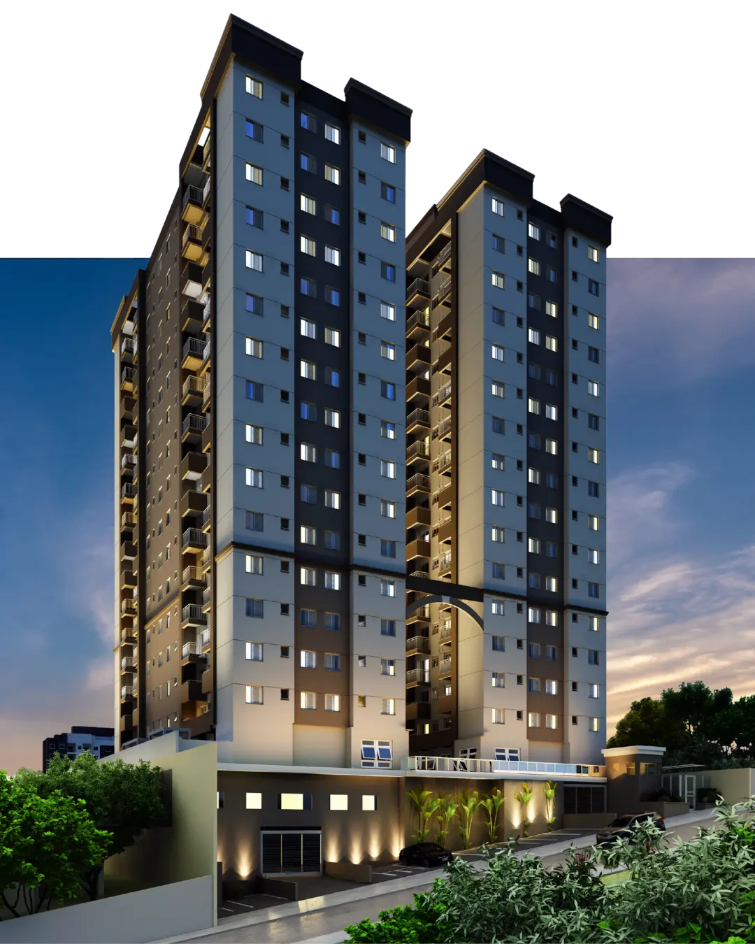 Fachada do Bem Aventurados